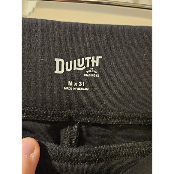 Duluth Trading NoGA Naturale Cotton Slim Leg Pants – Women's M x 31'' Jet Black - Picture 4 of 8